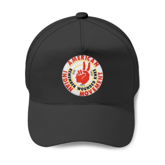 Discover The American Indian Movement Heart Baseball Caps