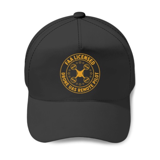 Discover Drone Pilot FAA UAS Remote Pilot Baseball Caps