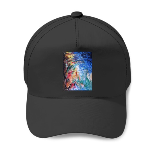 Discover Stormy Mosaic (with margin) Baseball Caps