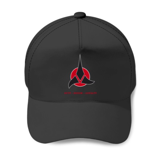 Discover The Original Series Duty Honor Loyalty Klingon Logo (2) Baseball Caps