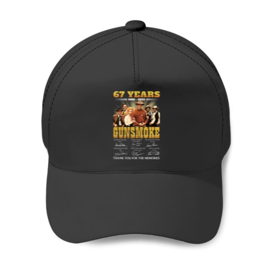 Discover 67 Years Gunsmoke Cast Signatures Thank You For Memories Baseball Caps