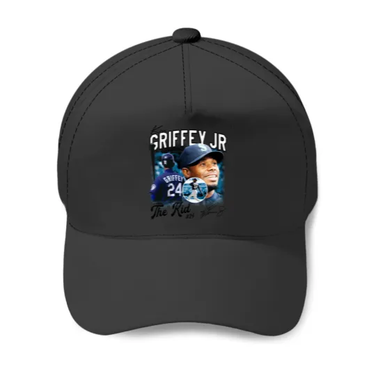 Discover Ken Griffey Jr. Baseball Vintage Graphic Caps