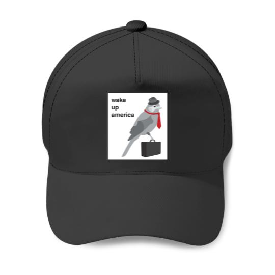 Discover BIRDS ARENT REAL Baseball Caps
