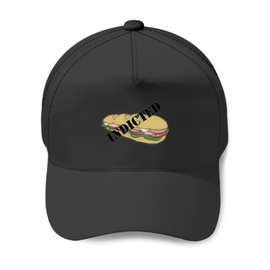 Discover YOU CAN INDICT A HAM SANDWICH Baseball Caps