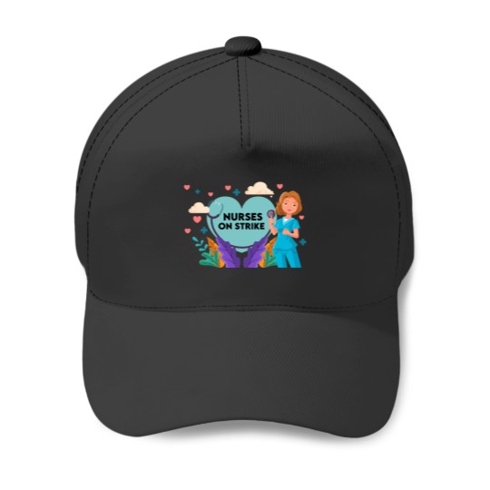 Discover s on strike (2) Baseball Caps