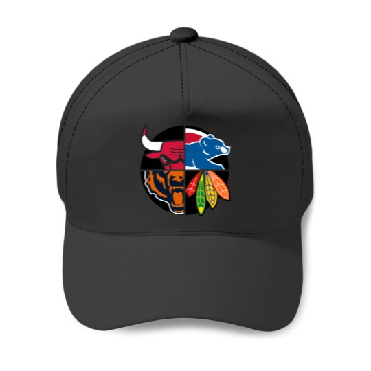 Discover Northside Chicago Sports Teams Baseball Caps