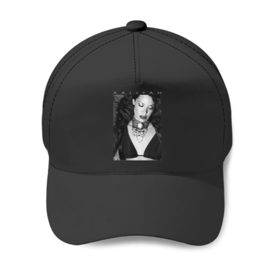 Discover aaliyah photo with logo t Baseball Caps