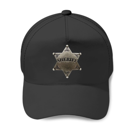 Discover Sheriff Badge Baseball Caps