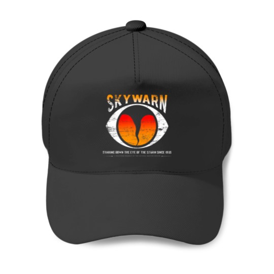 Discover skywarn distressed also available as nondistressed Baseball Caps