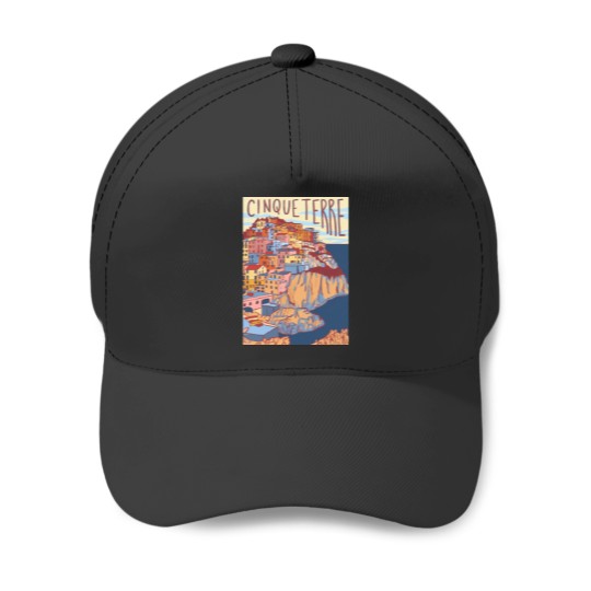 Discover Cinque Terre Italy Baseball Caps