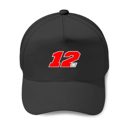 Discover Maverick Vinales number 12 (2024) Baseball Caps