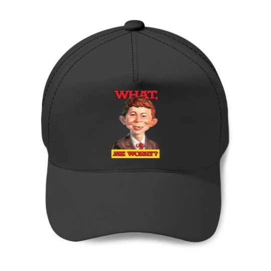 Discover What, me worry - Alfred Neuman v1 Baseball Caps