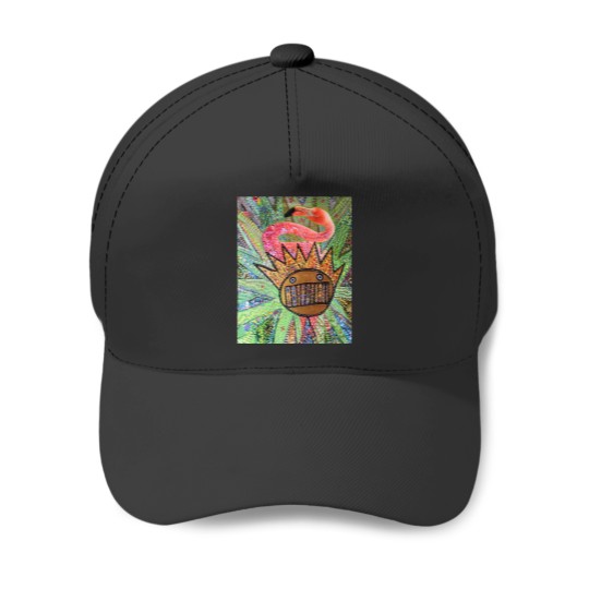 Discover Ween Boognish and Flamingo Baseball Caps