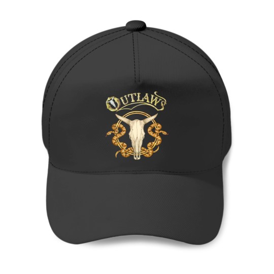 Discover outlaws band Baseball Caps
