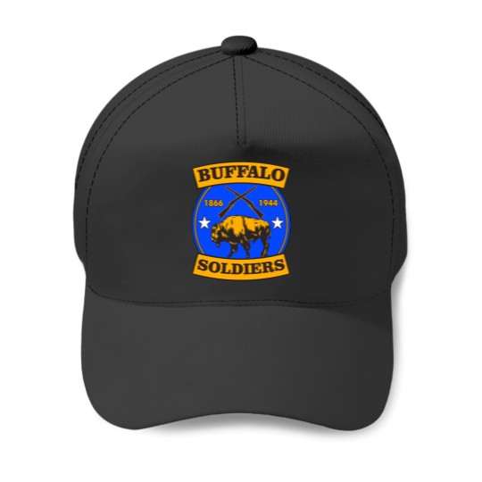 Discover Buffalo Soldiers T-ShirtBUFFALO SOLDIERS REGIMENT LOGO T-Shirt_by theanomalius_merch_ Baseball Caps