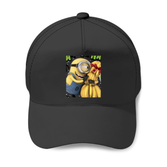 Discover Despicable Me Minion Banana Present Christmas Baseball Caps