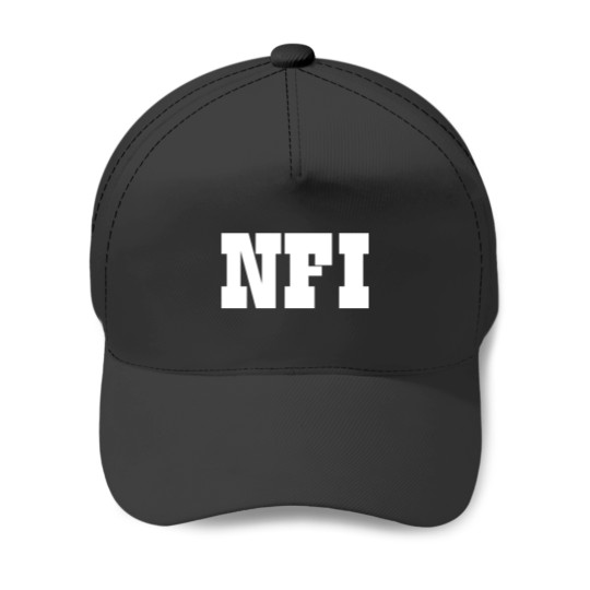 Discover NFI Text only Baseball Caps