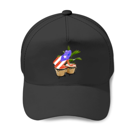 Discover Puerto Rican heritage Baseball Caps