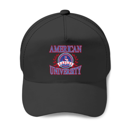 Discover american university laurels logo officially licensed Baseball Caps