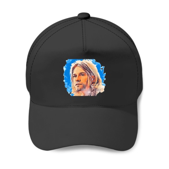 Discover Kurt Cobain Baseball Caps