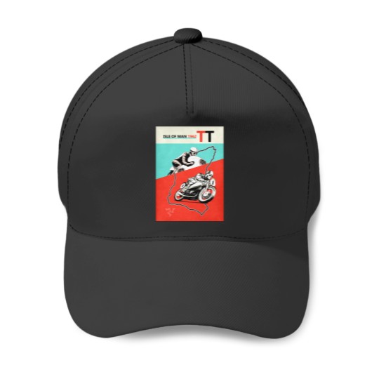 Discover Isle of Man TT 1962 Baseball Caps