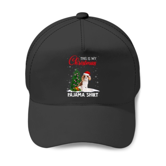 Discover This Is My Christmas Pajama Cavalier King Charles Spaniel Baseball Caps