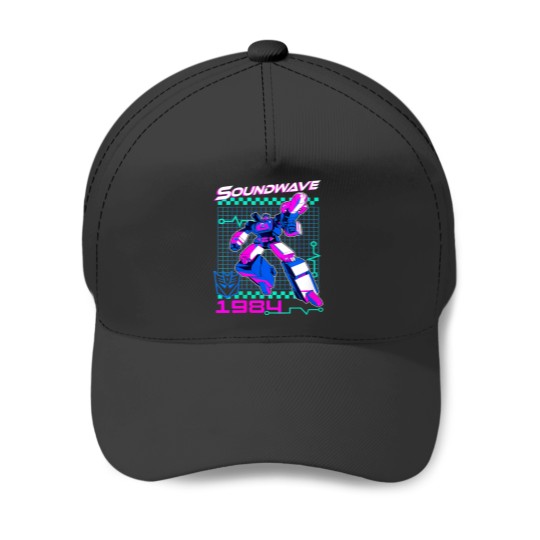 Discover Womens Transformers Soundwave 1984 Baseball Caps