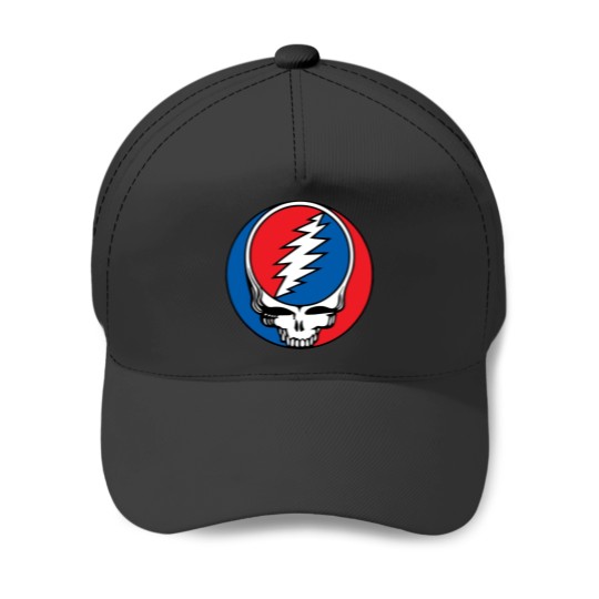 Discover gratefull dead thunder Baseball Caps