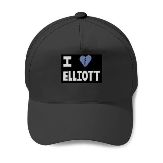 Discover Elliott Smith Tribute - I BrokenHeart Elliott Baseball Caps