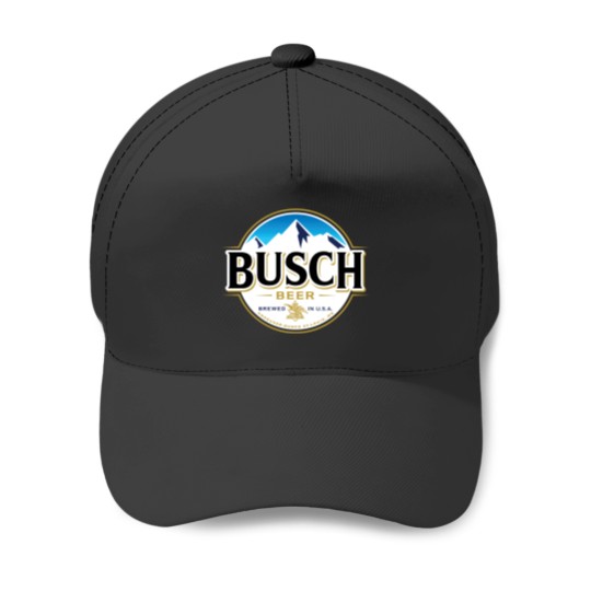 Discover busch beer brewed in usa Baseball Caps