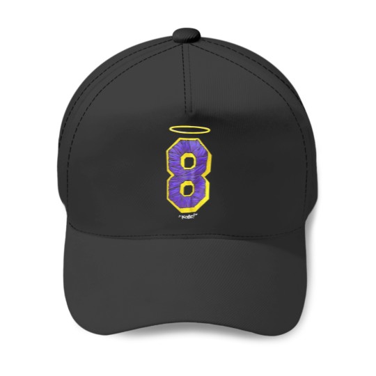 Discover Kobe Bryant - Lucky 8 Number Baseball Caps