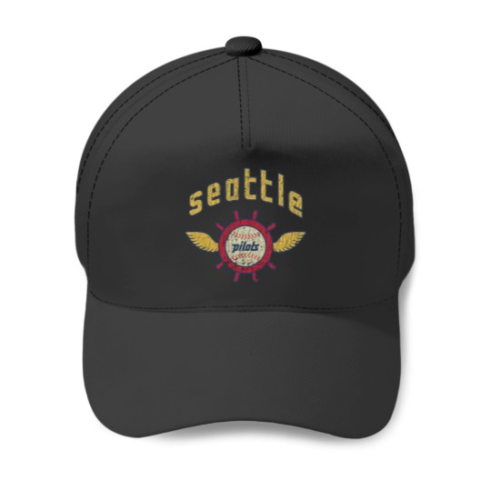 Discover seattle pilots baseball 1969 Baseball Caps