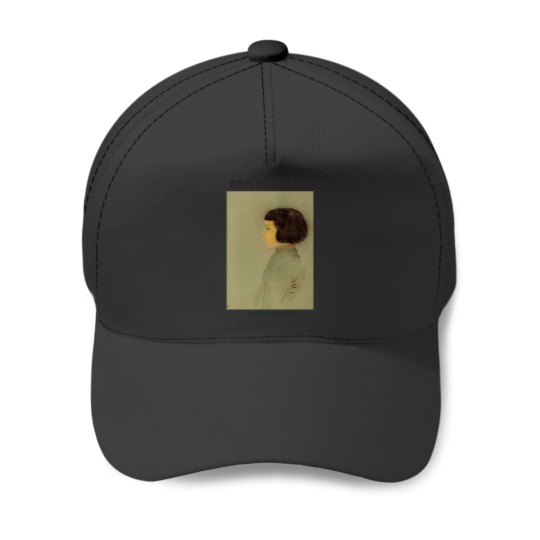 Discover Young Woman in Profile (1910) by Odilon Redon Baseball Caps