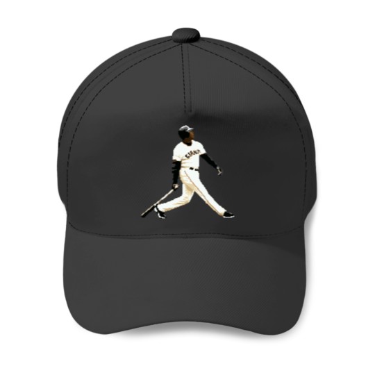 Discover Barry Bonds Art Print Baseball Caps