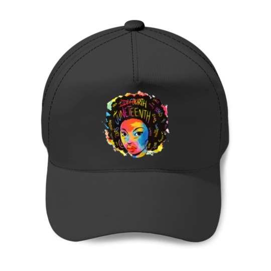 Discover 1865 Juneteenth Celebrate African American Freedom Day Baseball Caps