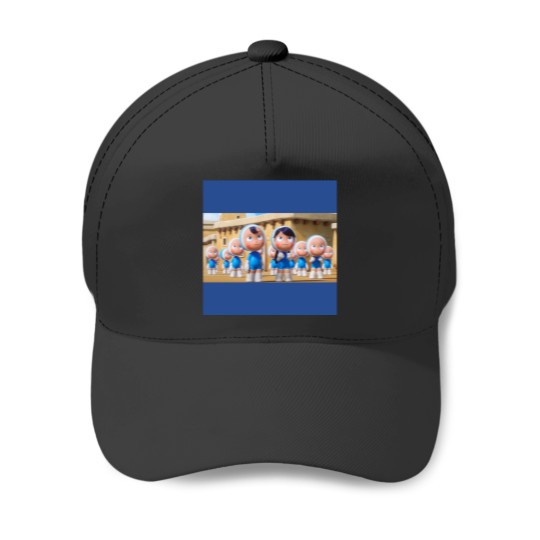 Discover yumi cell Baseball Caps