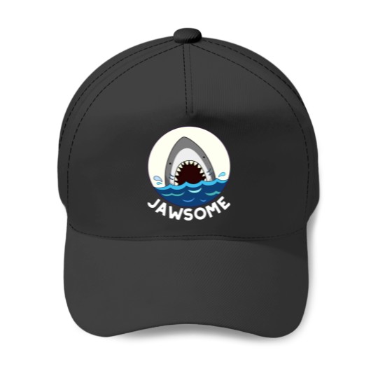 Discover Jawsome Cute Shark Pun 1 Baseball Caps