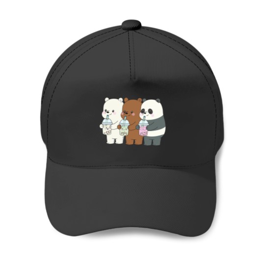 Discover We Bare Bears Active Baseball Caps