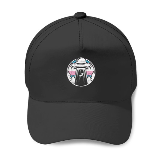Discover Alien Abduction Transgender Pride LGBTQ Gaylien Baseball Caps