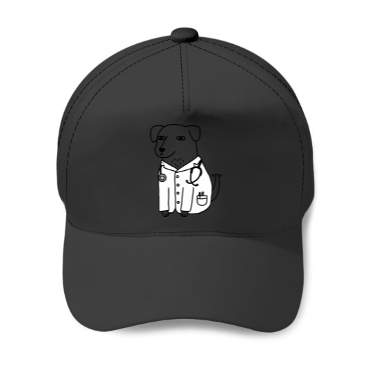 Discover Funny Dogtor Baseball Caps
