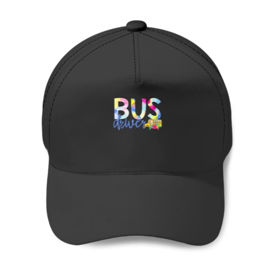 Discover Bus Driver Transport Vehicle School Bus Driving Funnys Baseball Caps