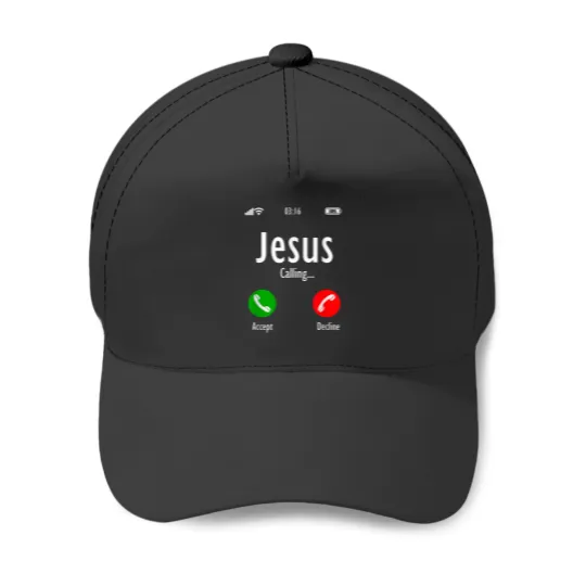 Discover Jesus Is Calling Christian T Baseball Caps