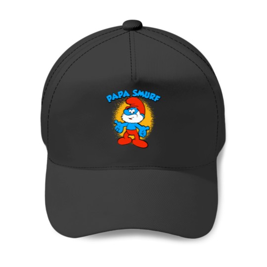 Discover Papa Smurf Baseball Caps