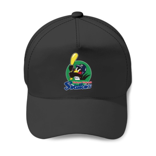 Discover tokyo yakult swallows logo Baseball Caps