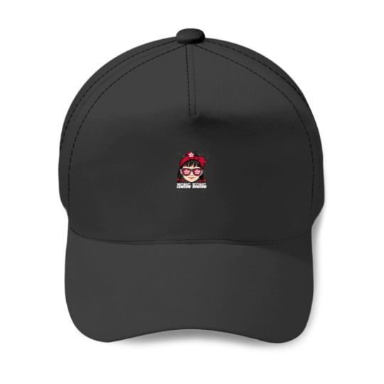 Discover Hong Kong Girl Hong Kong Baseball Caps