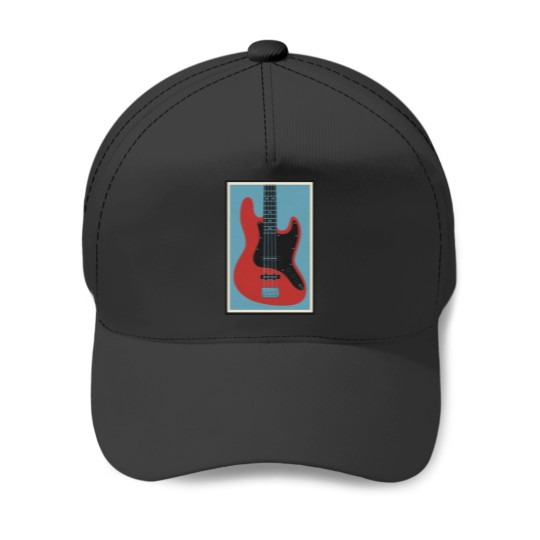 Discover Jazz Bass Baseball Caps