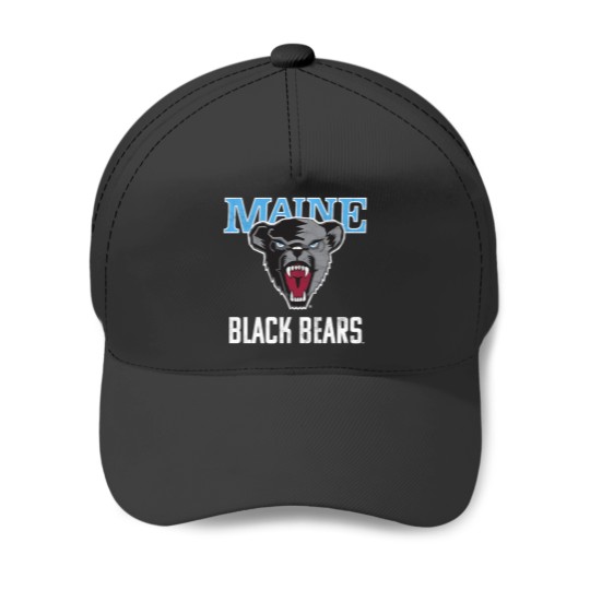 Discover university of maine black bears large pullover Baseball Caps