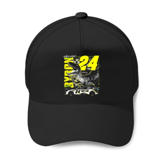 Discover William Byron 24 Raptor Dinosaur Baseball Caps