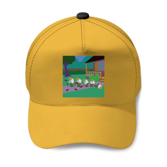 Discover Simplified Simpsonss - Football in the groin classique Baseball Caps
