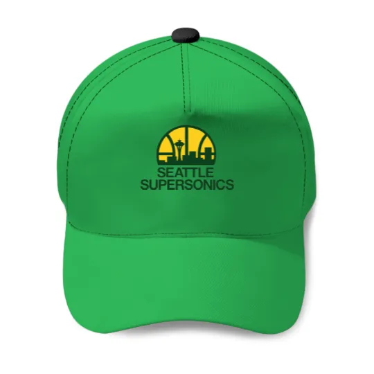 Discover Supersonics Seattle Baseball Caps